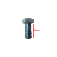 Βίδα 933 DIN γαλαβανιζέ εξάγωνη 16*35mm