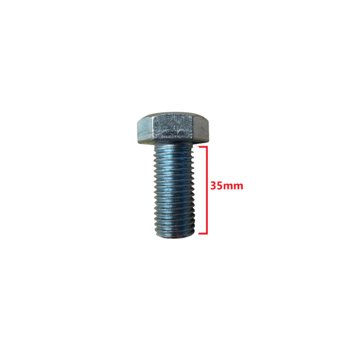 Βίδα 933 DIN γαλαβανιζέ εξάγωνη 16*35mm