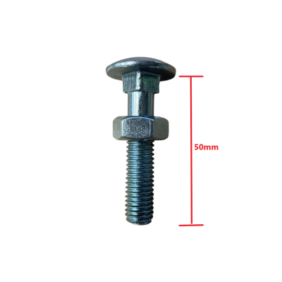 Καρόβιδα (κασονόβιδα) γαλβανιζέ 10x50mm μαζί με παξιμάδι 