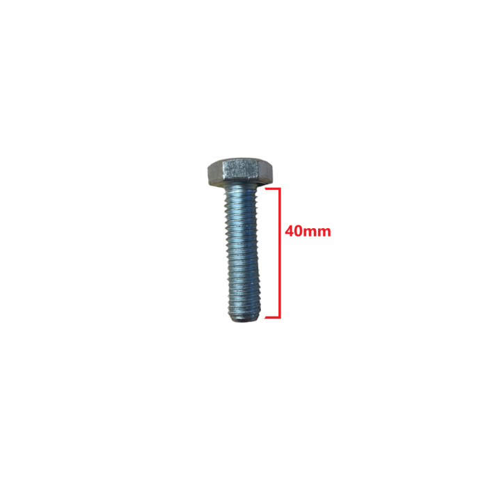 Βίδα 933 DIN γαλαβανιζέ εξάγωνη 8*40mm