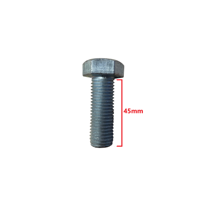 Βίδα 933 DIN γαλαβανιζέ εξάγωνη 16*45mm