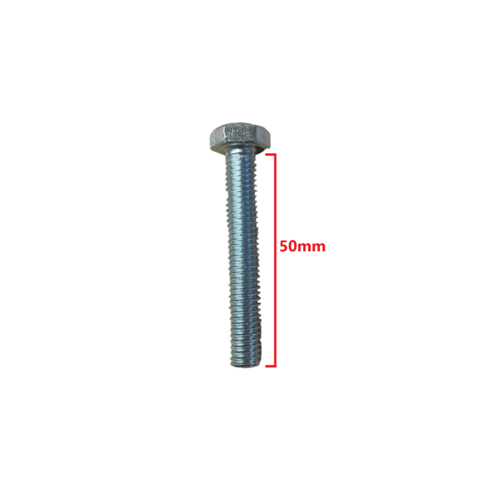 Βίδα 933 DIN γαλαβανιζέ εξάγωνη 8*50mm