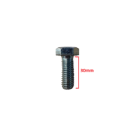 Βίδα 933 DIN γαλαβανιζέ εξάγωνη 12*30mm