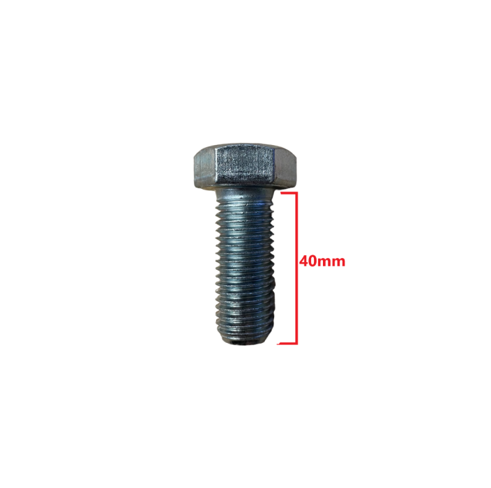 Βίδα 933 DIN γαλαβανιζέ εξάγωνη 16*40mm