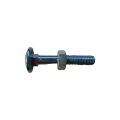 Καρόβιδα (κασονόβιδα) γαλβανιζέ 10x60mm μαζί με παξιμάδι