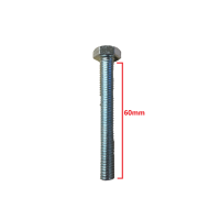 Βίδα 933 DIN γαλαβανιζέ εξάγωνη 8*60mm