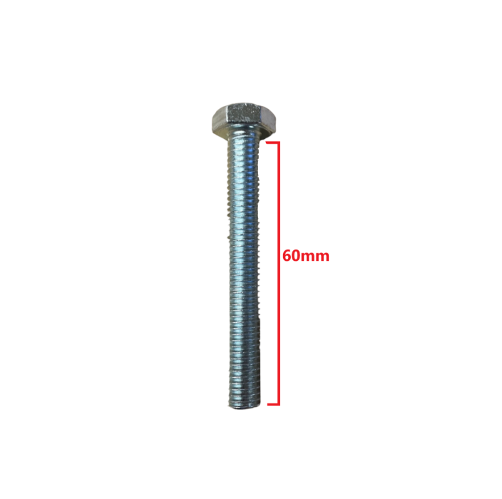 Βίδα 933 DIN γαλαβανιζέ εξάγωνη 8*60mm