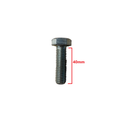Βίδα 933 DIN γαλαβανιζέ εξάγωνη 12*40mm