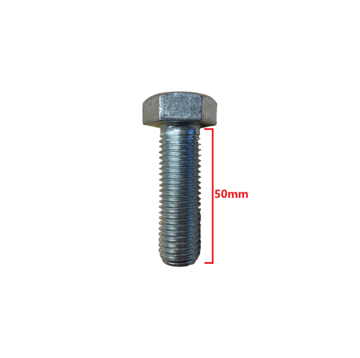 Βίδα 933 DIN γαλαβανιζέ εξάγωνη 16*50mm