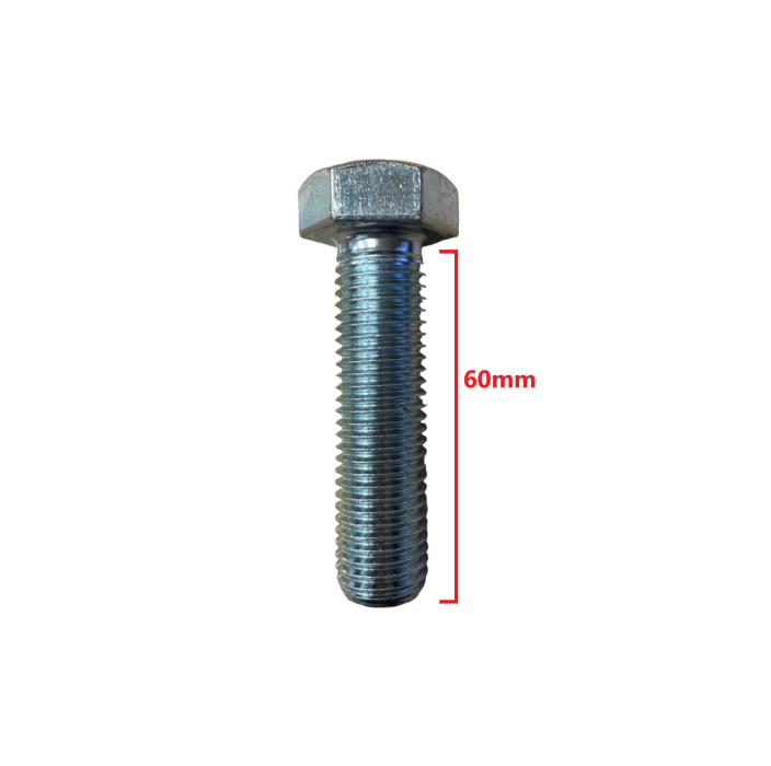 Βίδα 933 DIN γαλαβανιζέ εξάγωνη 16*60mm