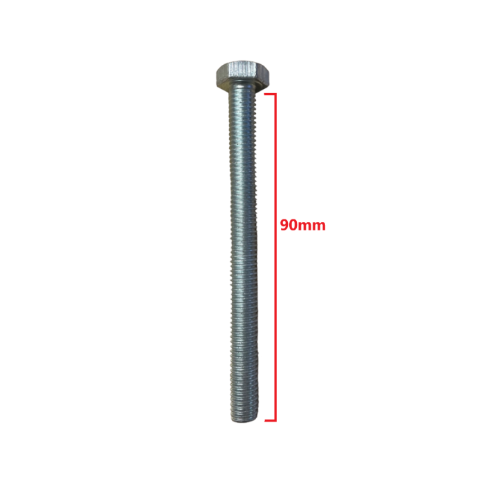 Βίδα 933 DIN γαλαβανιζέ εξάγωνη 8*90mm