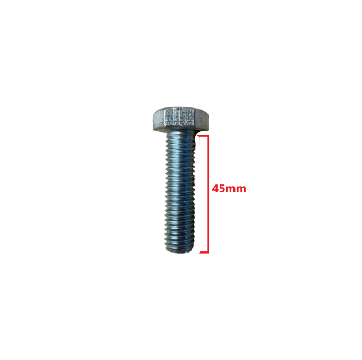 Βίδα 933 DIN γαλαβανιζέ εξάγωνη 12*45mm