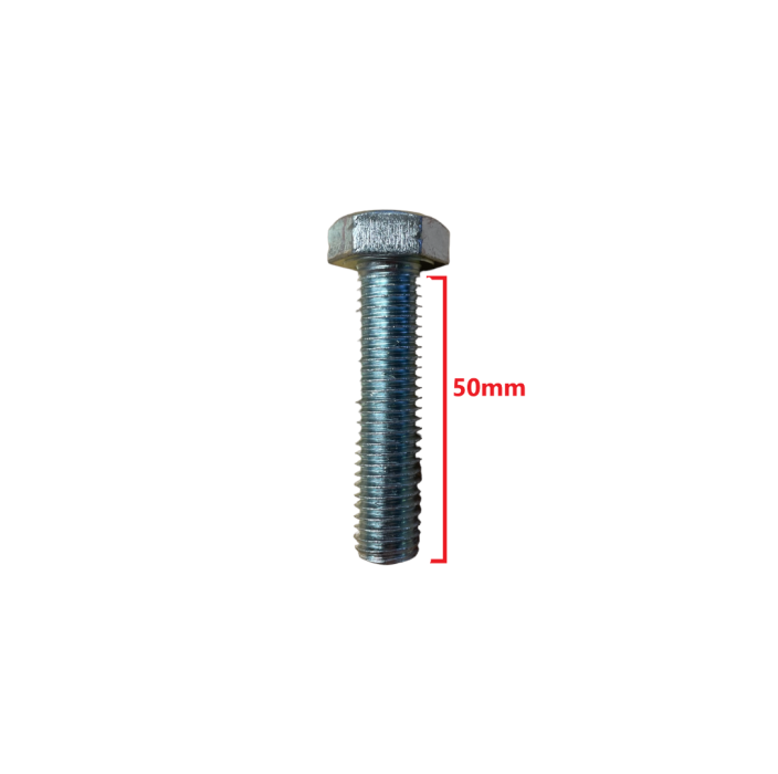 Βίδα 933 DIN γαλαβανιζέ εξάγωνη 12*50mm