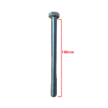 Βίδα 933 DIN γαλαβανιζέ εξάγωνη 8*100mm