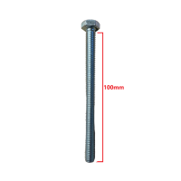 Βίδα 933 DIN γαλαβανιζέ εξάγωνη 8*100mm