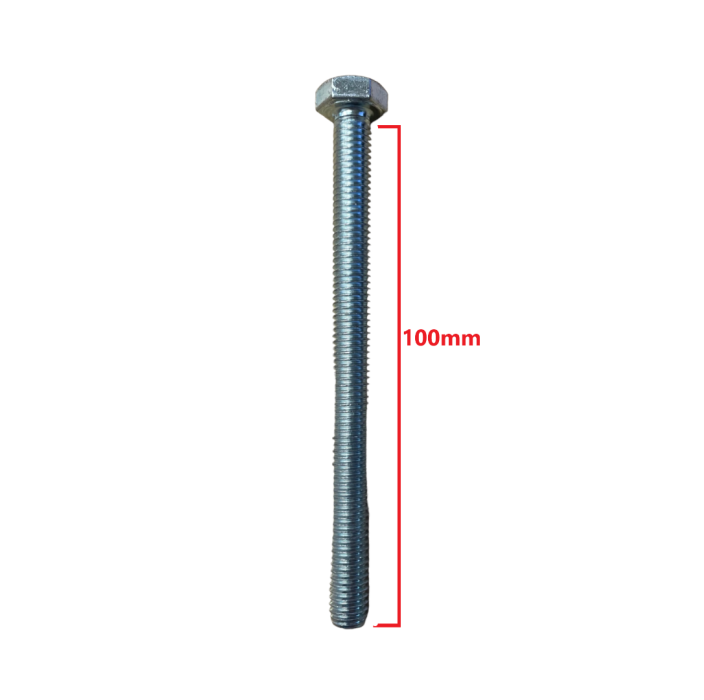 Βίδα 933 DIN γαλαβανιζέ εξάγωνη 8*100mm