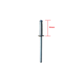 Πριτσίνι αλουμινίου 3,8x16mm σε χρώμα γαλβανιζέ