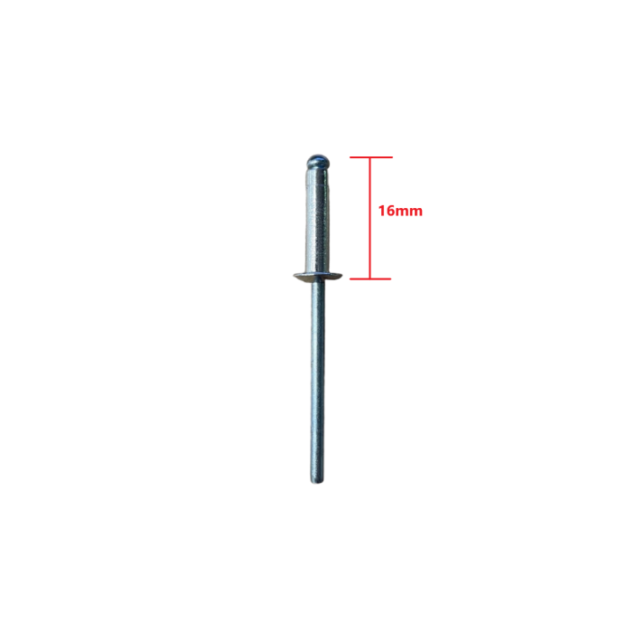 Πριτσίνι αλουμινίου 3,8x16mm σε χρώμα γαλβανιζέ