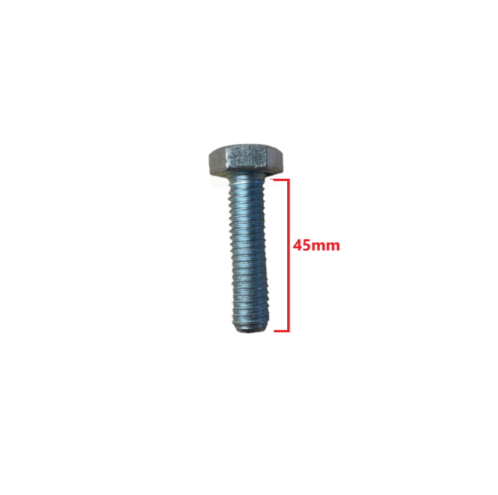 Βίδα 933 DIN γαλαβανιζέ εξάγωνη 8*45mm