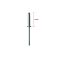 Πριτσίνι αλουμινίου 4x20mm σε χρώμα γαλβανιζέ