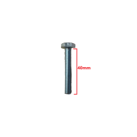 Βίδα 933 DIN γαλαβανιζέ εξάγωνη 6*40mm