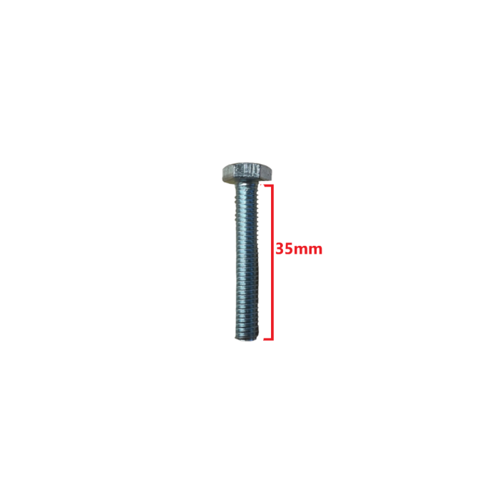 Βίδα 933 DIN γαλαβανιζέ εξάγωνη 6*35mm