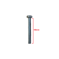 Βίδα 933 DIN γαλαβανιζέ εξάγωνη 6*50mm