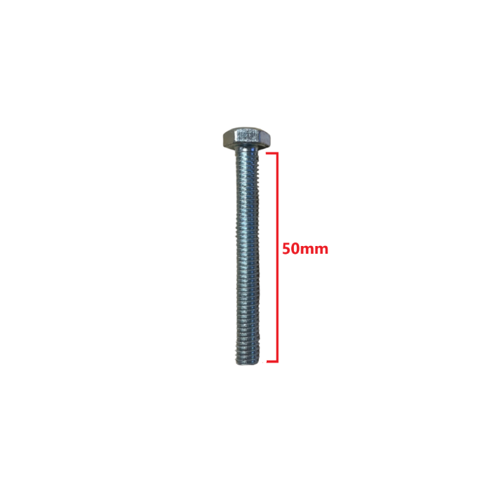Βίδα 933 DIN γαλαβανιζέ εξάγωνη 6*50mm