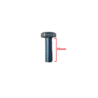 Βίδα 933 DIN γαλαβανιζέ εξάγωνη 10*30mm