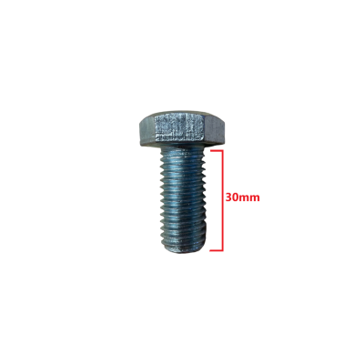 Βίδα 933 DIN γαλαβανιζέ εξάγωνη 14*30mm