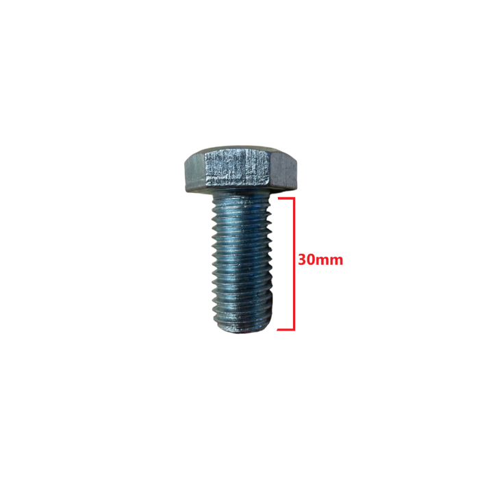 Βίδα 933 DIN γαλαβανιζέ εξάγωνη 14*30mm