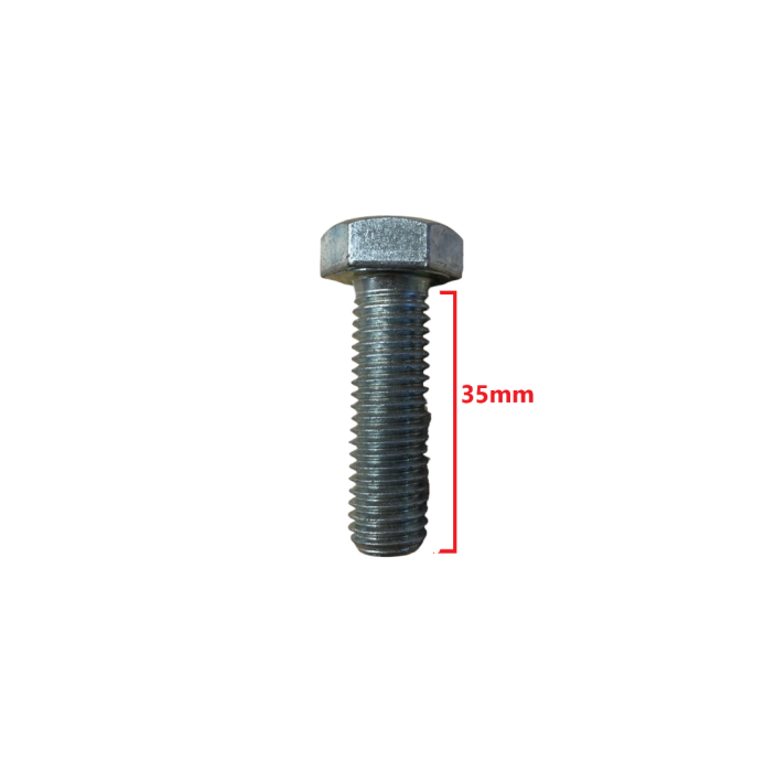 Βίδα 933 DIN γαλαβανιζέ εξάγωνη 14*35mm