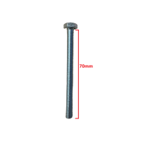 Βίδα 933 DIN γαλαβανιζέ εξάγωνη 6*70mm