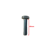 Βίδα 933 DIN γαλαβανιζέ εξάγωνη 10*40mm