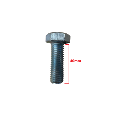 Βίδα 933 DIN γαλαβανιζέ εξάγωνη 14*40mm