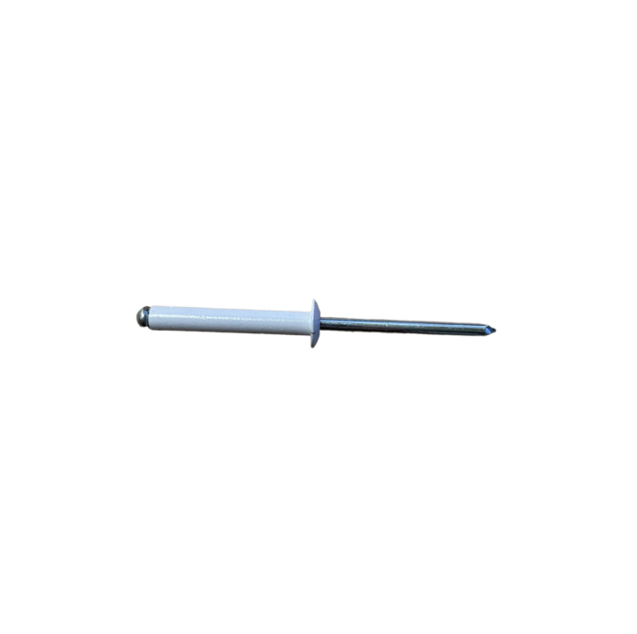 Πριτσίνι αλουμινίου 3,8x30mm σε χρώμα λευκό