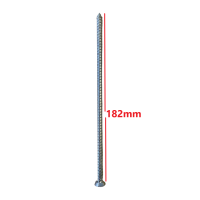 Τσιμεντόβιδα (βίδα μπετού) 7,5*182mm, γαλβανιζέ κανονικό κεφάλι 