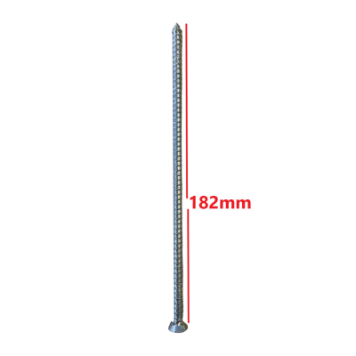 Τσιμεντόβιδα (βίδα μπετού) 7,5*182mm, γαλβανιζέ κανονικό κεφάλι WURTH