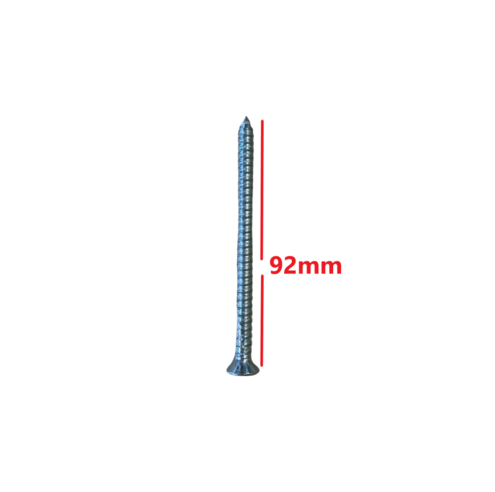 Τσιμεντόβιδα (βίδα μπετού) 7,5*92mm, γαλβανιζέ κανονικό κεφάλι WURTH