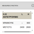 Σίτα Πλισέ (Plise) αντιστρέψιμη 22mm έτοιμη κομμένη στα μέτρα σας made in Italy Zanzar