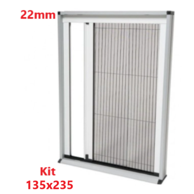 Κιτ Σίτας Πλισέ 135x235 χρώμα λευκό Zanzar