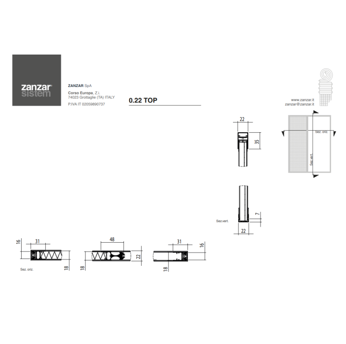 Σίτα Πλισέ (Plise) 22mm έτοιμη κομμένη στα μέτρα σας made in Italy Zanzar