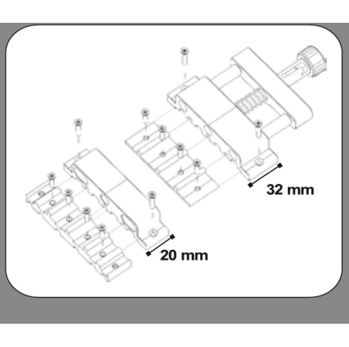 Σύστημα θωράκισης για μπαλκονόπορτες Alfa Lock 300