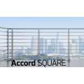 Κάγκελα αλουμινίου τύπου INOX F50 Accord Square Aluminco