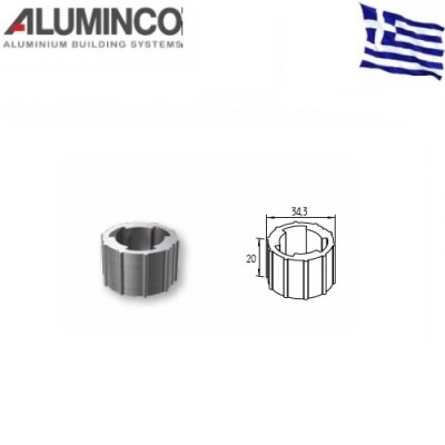 Αντάπτορας κολώνας F50-104 Aluminco 4248