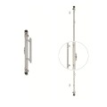 Καρέ D-FENDER 4 Κλειδωμάτων για λαβή καρέ ALUMIL S350-S384 και Μ14600-Μ14611  (74413) Domus