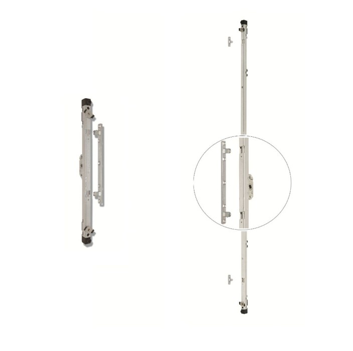 Καρέ D-FENDER 4 Κλειδωμάτων για λαβή καρέ ALUMIL S350-S384 και Μ14600-Μ14611  (74413) Domus
