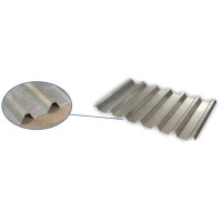 Λαμαρίνα Aluzinc τραπεζοειδής πάχους 0,40mm (τιμή τρέχοντος μέτρου)
