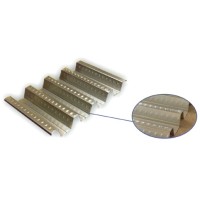 Σύμμικτη λαμαρίνα 0.75mm πάχος ελάσματος ST320 (τιμή τρέχοντος μέτρου) ωφέλιμο πλάτος 0,75m