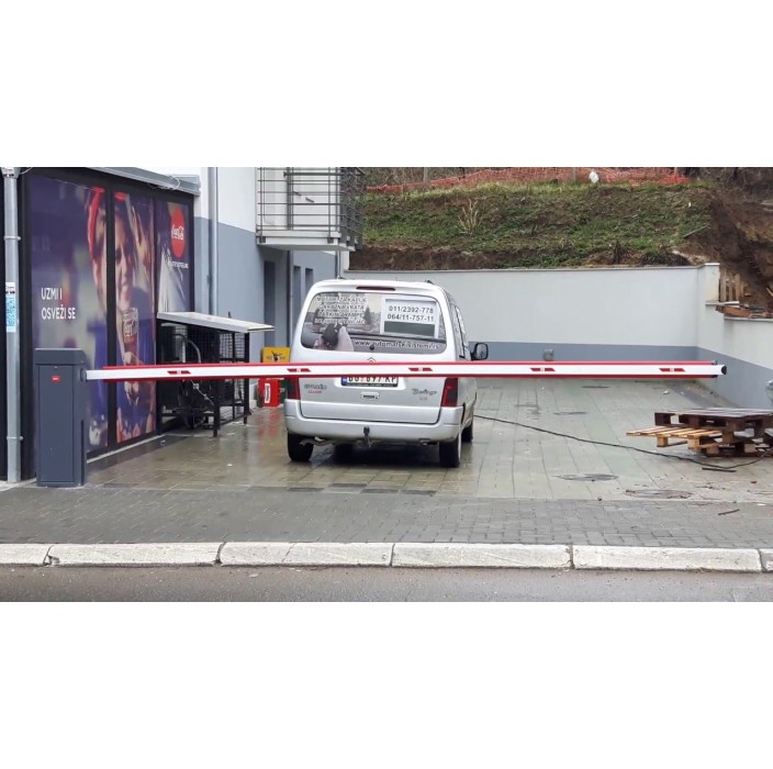 Μπάρα Στάθμευσης 24V BFT GIOTTO 60BT με κοντάρι 6m - Εντατική χρήση και ταχύτητα 8sec